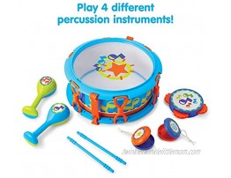 Kidoozie My First Drum Set 6 Instruments for Children Ages 2 Years and Older