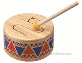 PlanToys Solid Drum Wooden Musical Toy Instrument 6404