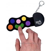Rock And Roll It Micro Color Drum. Real Working & Playable Drum Keychain. Hang on a Backpack & Play Anywhere! Mini Size Rainbow Finger Drum Pad. Tiny Silicone Electronic Percussion. Battery Included