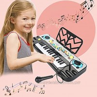 32 Keys Kids Keyboard Piano Multifunction Electronic Piano Kids Keyboard Music With Microphone Piano Music Teaching Toys Birthday Christmas Day Gifts for Boys Girls