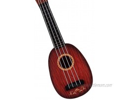 Almencla Kid My First Small Ukulele Children 4 Strings Instrument for Music Lovers Multicolor D
