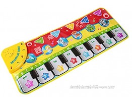 Asixxsix Children's Piano mat Children's Piano Blanket Fun to take Home from School
