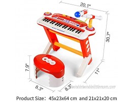 BAOLI 37 Keys Musical Toy Keyboard Multi-Functional Piano Instrument Electronic Organ for Kids