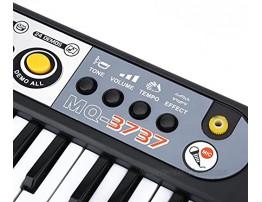 Digital Music Piano Keyboard Child Keyboard Electronic Keyboard Piano Electric Piano Keyboard Birthday Gifts 37 Keys Christmas Day Gifts Electric Piano with Microphone