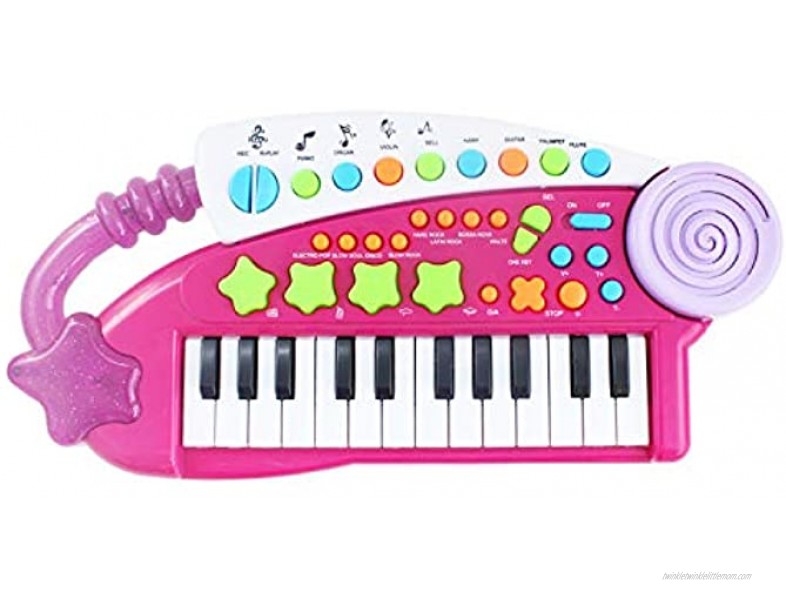 S & E TEACHER'S EDITION 24 Keys Multi-Function Piano for Kids Electric Keyboard Musical Instrument Piano Educational Musical Instrument.