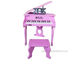 Schoenhut 30 Key Digital Baby Grand Piano Pink