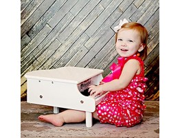 Schoenhut Mini Grand Piano 18 Keys Mini Keyboard Piano Toddler Musical Instruments Promotes Hand-Eye Coordination Kids Piano Keyboard with Chromatically Tuned Baby Keys Piano for Toddlers