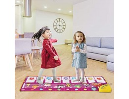 ZHIHUAN Piano Mat Toys Toys for Girls 3-8 Years Old,Musical Keyboard Playmat Toys for 3-9 Year Olds Electronic Music Carpet for Toddlers Girls 3-7 Years Old Birthday Gifts