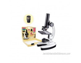 AmScope M40-K-MDM35 IQCREW by 120X – 1200X Kid’s 85+ Piece Premium Microscope STEM Kit with Color Camera Interactive Kid’s Friendly Software Prepared and Blank Slides and More