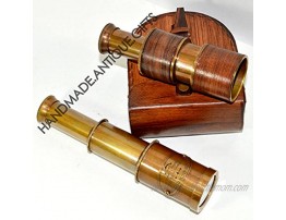 Astronomy Handheld Brass Telescope Pirate Navigation Antique Spyglass Gift