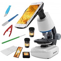 Beginner Microscope for Kids Toddler Beginner Microscope 100X-1200X Microscope Science Kits for Kids Science Experiment Kits Microscope Kits