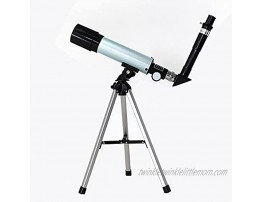 Kids Astronomical Telescope Five-Feelings 90X Astronomical Landscape Telescope with Tripod 2 Magnification Eyepieces 1.5X Barlow Len Finderscope Early Science Education Toys for Children