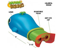 Nature Bound Underwater Scope Aqua Viewer Toy for Kids with 2X Marine Microscope for Boys and Girls Ages 3 + Blue