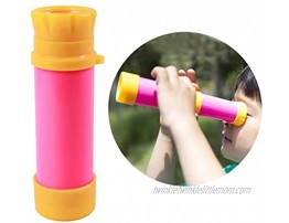 Tomaibaby Plastic Telescope Toy Pocket Telescope for Kids Science Educational Toys Random Color
