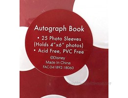 DisneyParks Minnie Mouse Autograph and Photograph Book