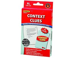 Edupress Reading Comprehension Practice Cards Context Clues Red Level EP63071