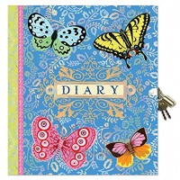 Eeboo Book Beautiful Lock Diary 2ED