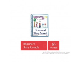 Excellerations PREKJRNL Beginner's Story Journals Pack of 10