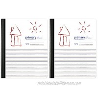 Handwriting Practice Primary Composition Book Primary Ruled Unruled 80 Sheets Set of 2