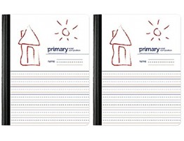 Handwriting Practice Primary Composition Book Primary Ruled Unruled 80 Sheets Set of 2