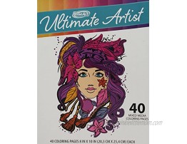 RoseArt Ultimate Artist 40 Page Coloring Book
