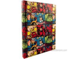 Silver Buffalo MV9150 Marvel Grid Superheroes Hard Cover Journal 6 x 8 inches