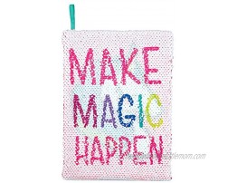 Style.Lab by Fashion Angels Magic Sequin Journal Unicorn Make Magic Happen 76974 Reversible Sequin 80 Page Lined Journal