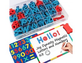 237 Pcs Magnetic Letters and Numbers with Magnetic Board and Storage Box Uppercase Lowercase Foam Alphabet Letters for Fridge Refrigerator ABC Magnets for Classroom Kids Learning Spelling