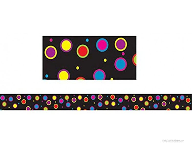 ASHLEY PRODUCTIONS Color Dots Magnetic Magi-Strip 12 Piece 3 4 x 12