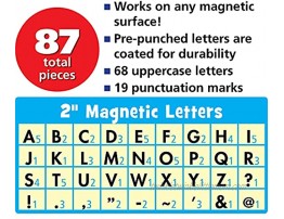 Black Classic 2 Magnetic Letters TCR77188