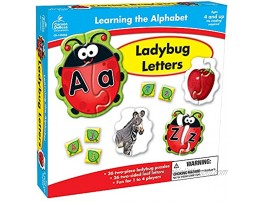 Carson-Dellosa Publishing Learning The Alphabet: Ladybug Letters Multi 9 x 2 x 9