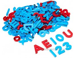 Educational Insights Color-Coded Uppercase & Lowercase AlphaMagnets and MathMagnets Set of 214 Color-Coded Uppercase & Lowercase Letters Numbers Punctuation & Math Symbols: Perfect for Homeschool & Classroom Ages 3+