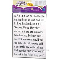 Educational Insights Magnetic Sight Words and Sentence Builders Over 240 Sight Words & Punctuation Marks: Perfect for Homeschool & Classroom Ages 5+