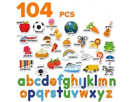 Foam Magnets and Magnetic Letters for Toddlers and Kids ABC Alphabet Magnets for Refrigerator and Dry Erase Board Baby Magnets for Fridge and Whiteboard Ideal for Kids!