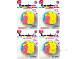 Garanimals Alphabet Soup Soft Foam Letters Includes All 26 Letters of The Alphabet 4 Packs