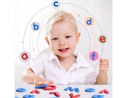 Magnetic Words and Letters，OUSL Preschool Learning Toys 238 Pcs Magnets Fridge Foam Letters Numbers Symbols Cards Kit
