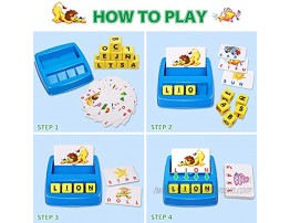 Spelling Games for Kids Ages 4-8 Kids Games Simple Fun Educational Toy for Preschooler & Kindergarten Kids