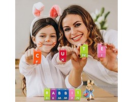 SUMAKU Magnetic Alphabet Rotating Blocks for Spelling Educational Toys for Beginners to Read Phonics Game and CVC Word Builders for Children Ages 3 Years + 10PC Set