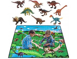 Baccow Dinosaur Toys for Kids 3 4 5 6 7 Year Olds Boys Girls Gifts Big Play Mat Dinosaurs Toddler Boy Toys