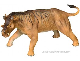 Collecta Prehistoric Life Uintatherium Deluxe 1:20 Scale Vinyl Toy Dinosaur Figure