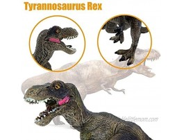 Dinosaur Toys,2 Pack Jumbo Dinosaur Figure Model Toys Realistic Looking Jurassic Dinosaurwith Scene Display Box