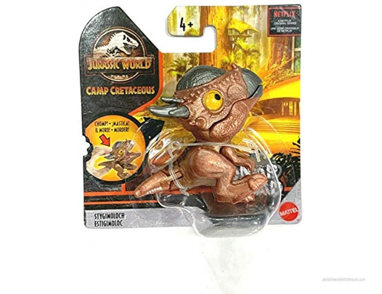 Jurassic World Camp Cretaceous Snap Squad 2 inch Fun Chomp Figure [Stygimoloch]