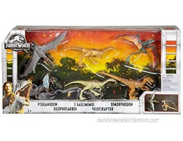 JURASSIC WORLD LEGACY COLLECTION 6-PACK Dinosaurs