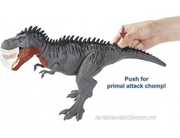 Jurassic World Tarbosaurus Massive Biters Larger-Sized Dinosaur Action Figure with Tail-Activated Strike and Chomping Action Movable Joints Movie-Authentic Detail Ages 4 and Up [ Exclusive]