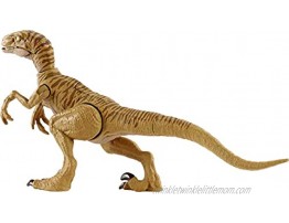 Jurassic World Velociraptor Claw Slash Savage Strike Dinosaur Action Figure Smaller Size Attack Move Iconic to Species Movable Arms & Legs Great Gift for Ages 4 Years Old & Up