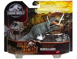 Jurassic World Wild Pack Herrerasaurus Carnivore Dinosaur Action Figure Toy with Movable Joints Realistic Sculpting & Attack Feature Kids Gift Ages 3 Years & Older
