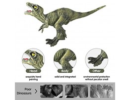 MEIGO Dinosaur Toys Toddlers 7’’ Educational Realistic Dinosaur Figures w 31.5’’x31.5’’ Activity Play Mat | Dino Book & Map | Preschool Learning Gift for Kids 3 4 5 6 Year Old Boys Girls 12pcs