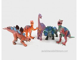 Neat-Oh Iridescent Dinosaur Toy Action Figures for Kids 5-Pack