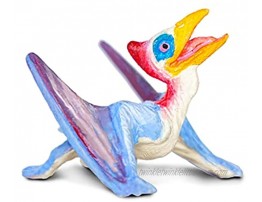 Safari Ltd. Dino Dana Baby Quetzalcoatlus Dinosaur Toy Figure with Egg Includes 3D Augmented Reality Play with Dino Dana App Non-Toxic and BPA Free