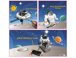 AoHu 6-in-1 STEM Projects Science Solar Robot kit for Kids Educational Space Exploration Fleet Building Learning Science Experiment Toys Kit for Boys and Girls Aged 8-12